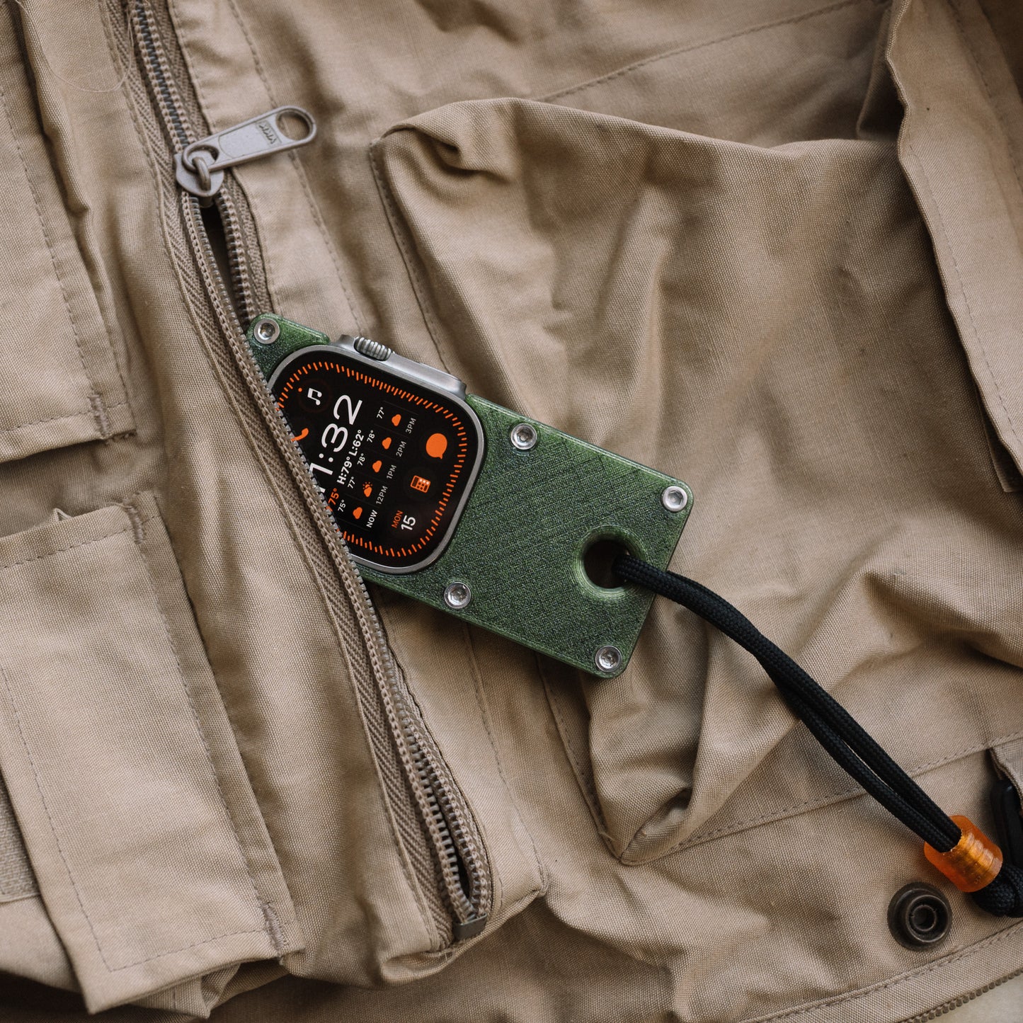 miniphone ultra (mpu) case - olive green