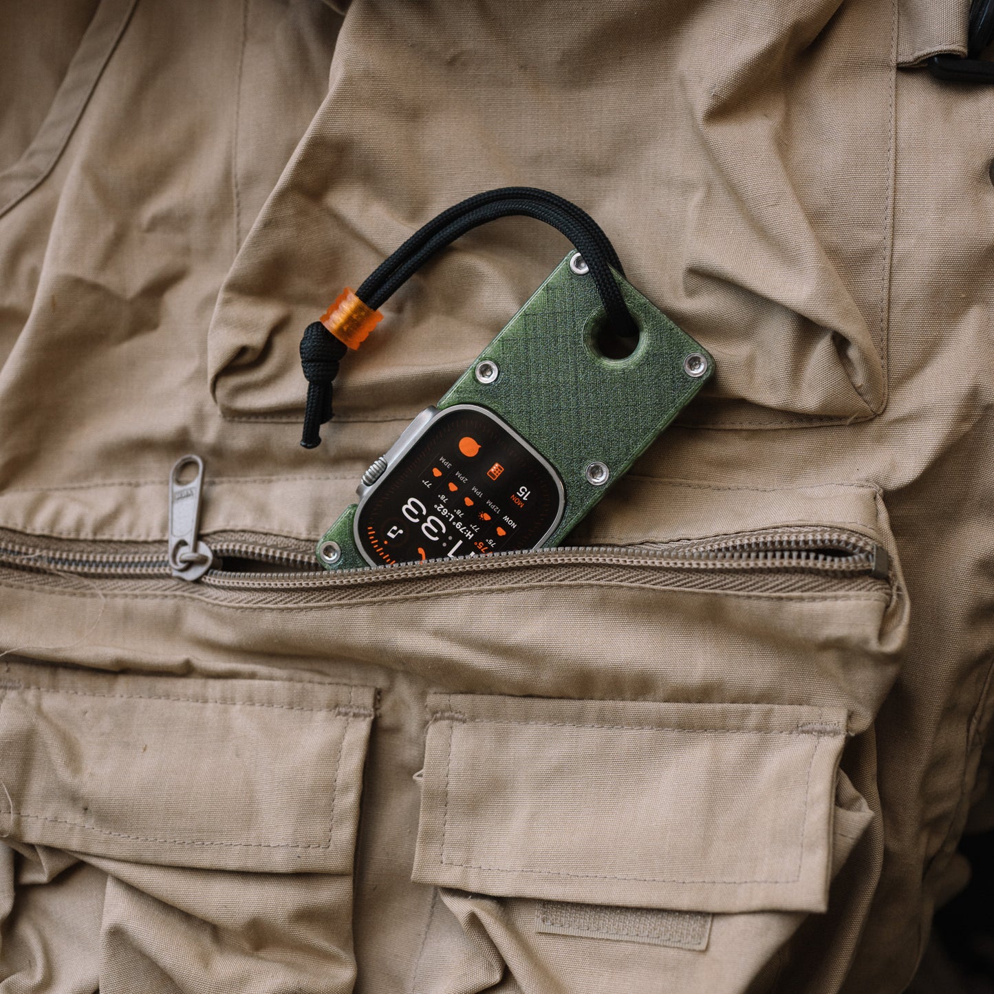 miniphone ultra (mpu) case - olive green