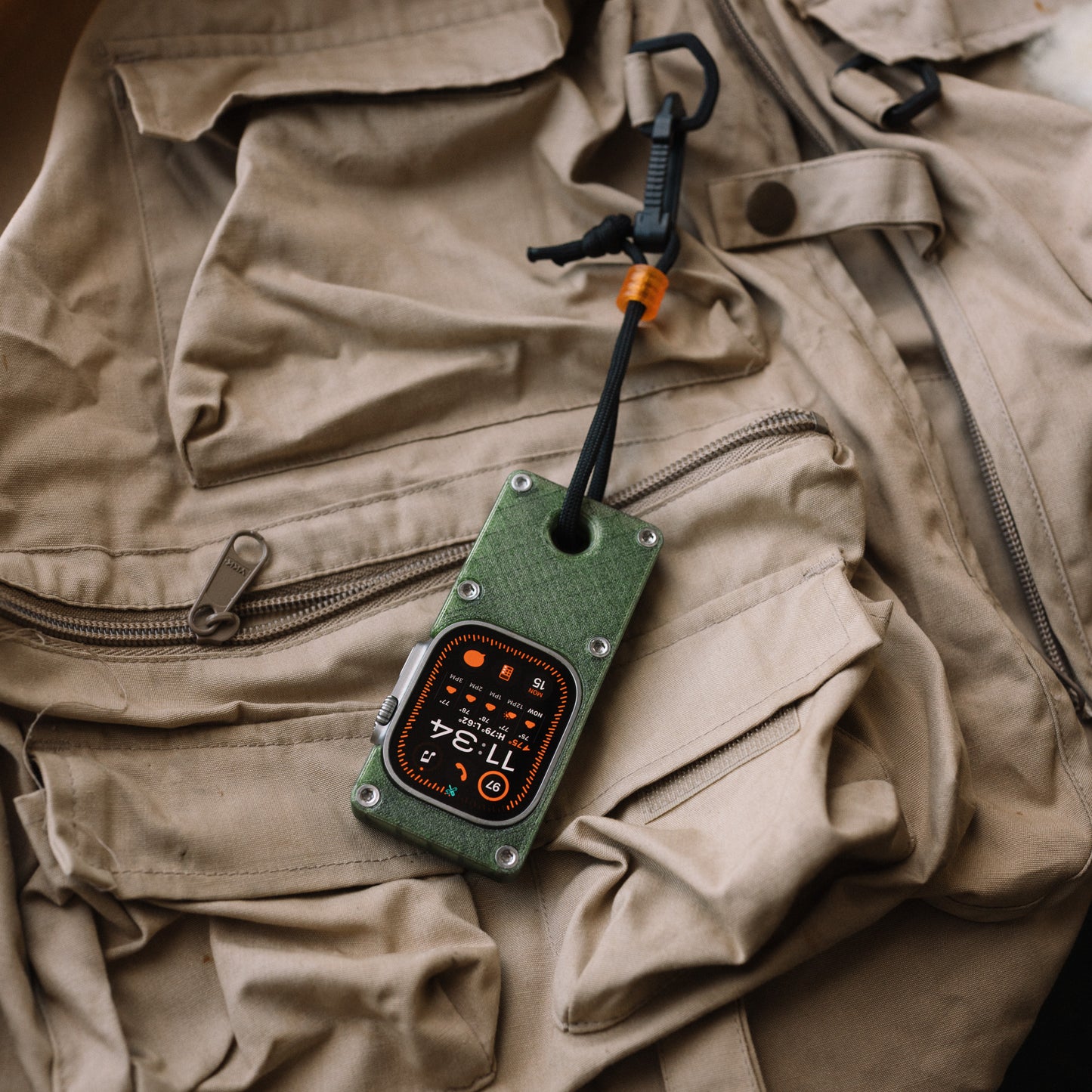 miniphone ultra (mpu) case - olive green