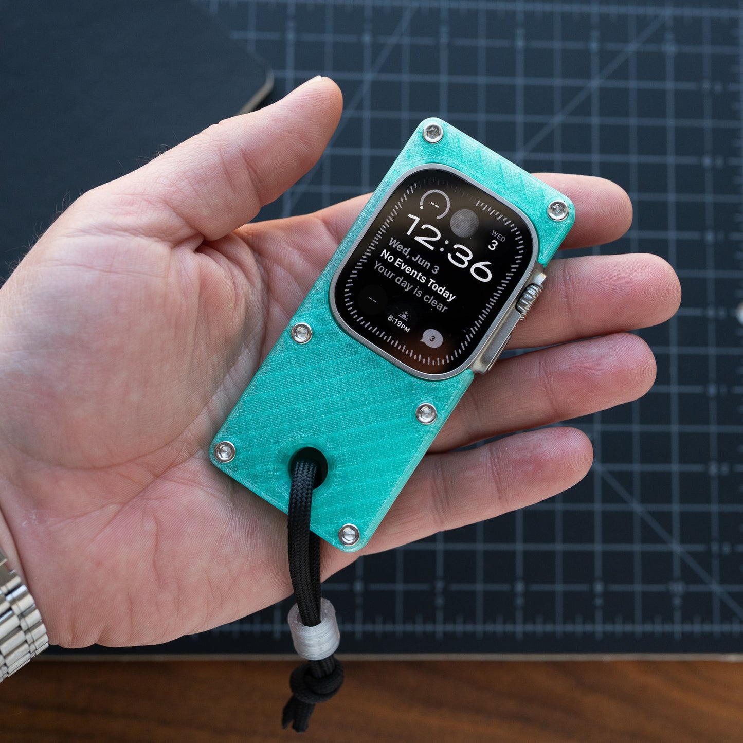miniphone ultra (mpu) case for Apple Watch Ultra 1/2/3 - robin egg